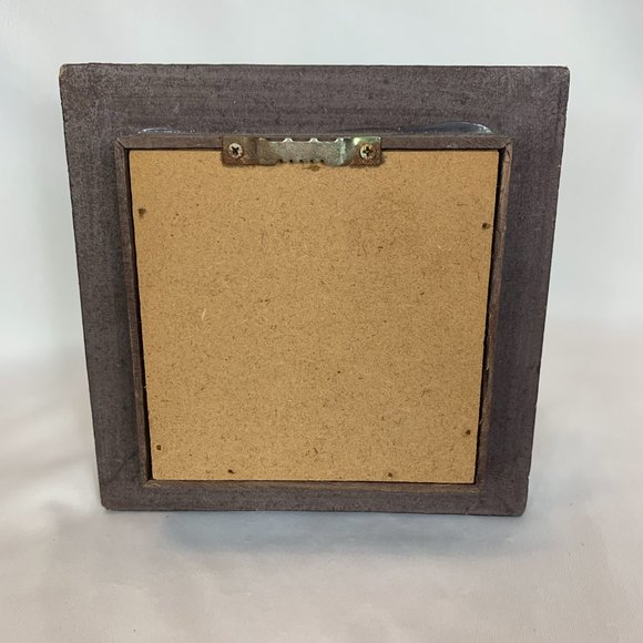 Framed Guitar and Saxophone Shadowboxes Glass Front Brown Trim Vintage - Picture 11 of 12